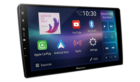 Pioneer DMH-AP6650BT - 9" Wireless Apple CarPlay & Android Auto Touchscreen
