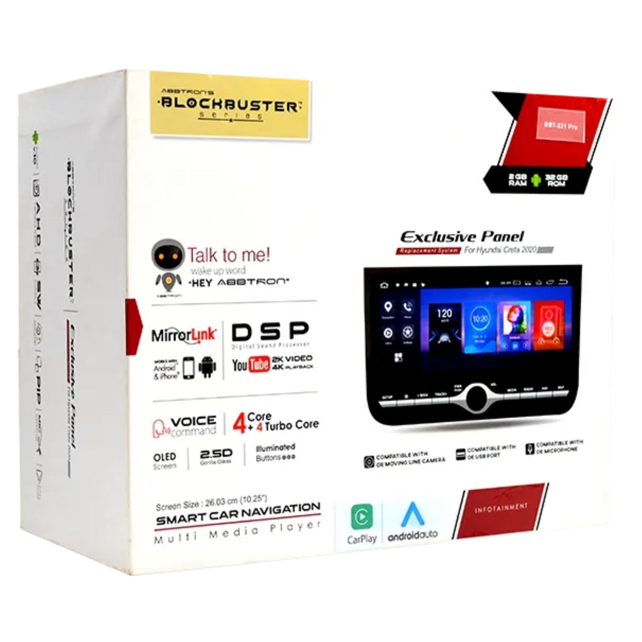 Blockbuster - BBT 401 Car Android System - 4GB RAM 32GB ROM - Motorsche